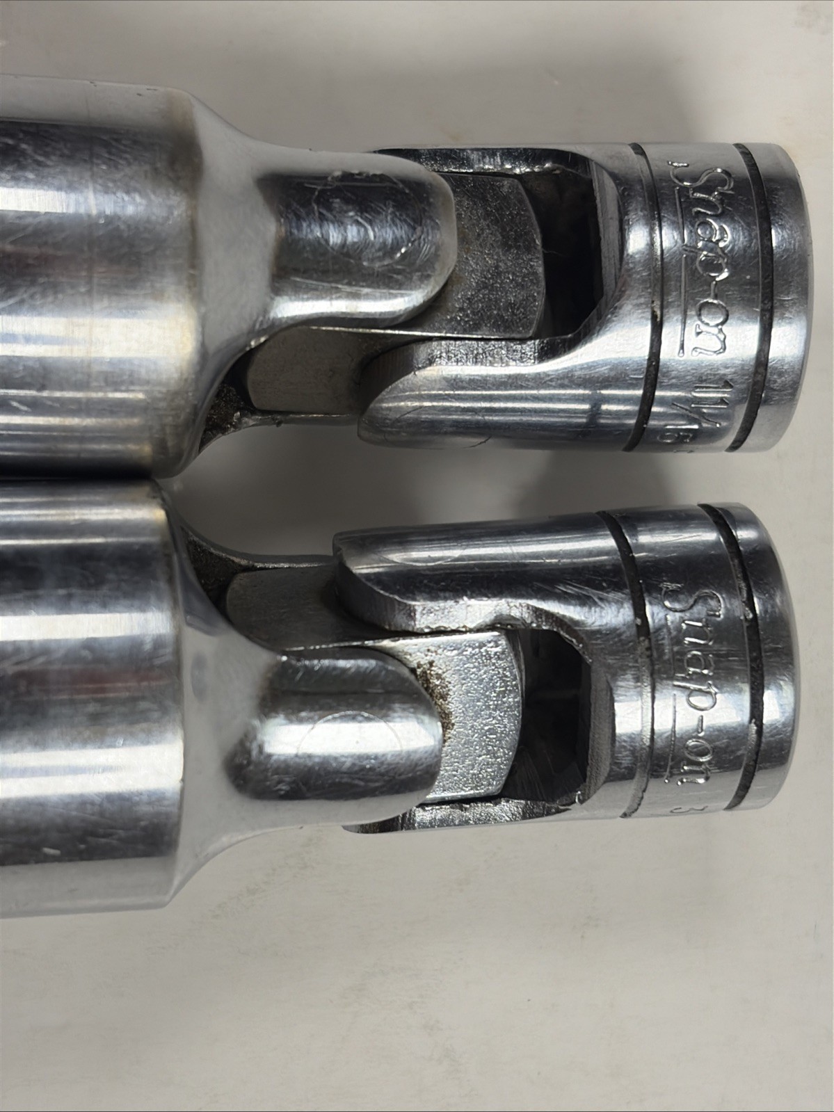 Snap-on FS24 & FS 22 Swivel Sockets 3/8″ Drive 6 Pt Universal Chrome