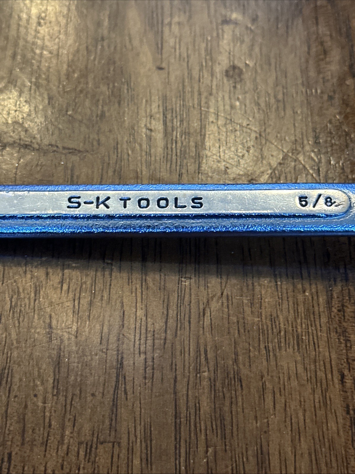 S-K Tools USA B-1820 9/16in X 5/8in Double Offset Box End Wrench Vintage