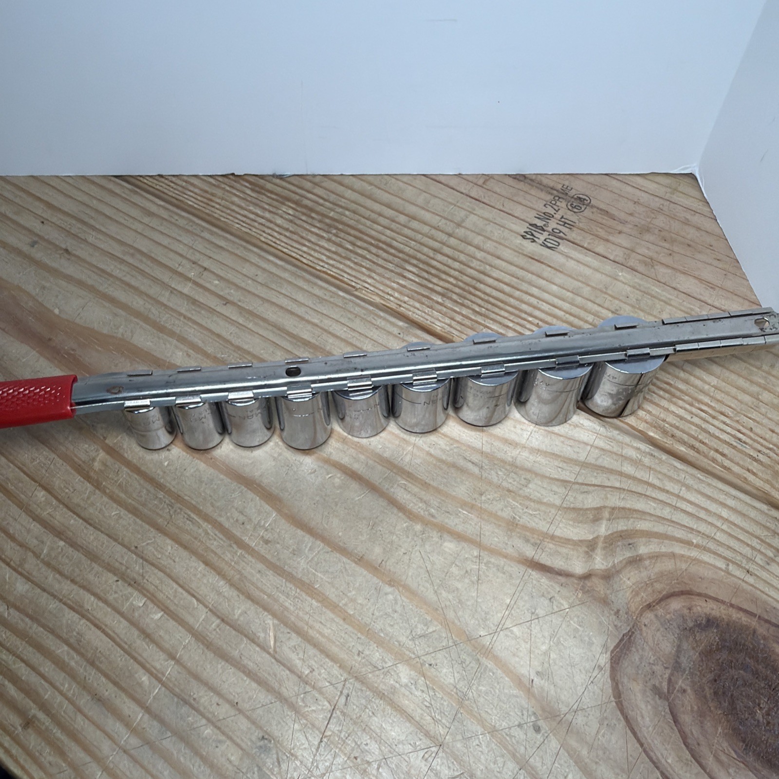 Craftsman SAE Shallow Socket Set 1/2″ Drive 12 Point 9/16″ to 1-1/16″ 9pc USA