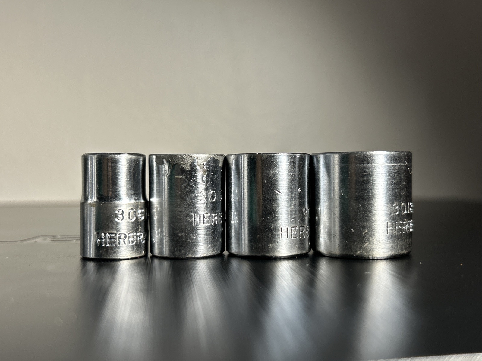 11 Vintage Impact Sockets Mixed Lot 5 Proto, 3 Thorsen, 4 Herbrand