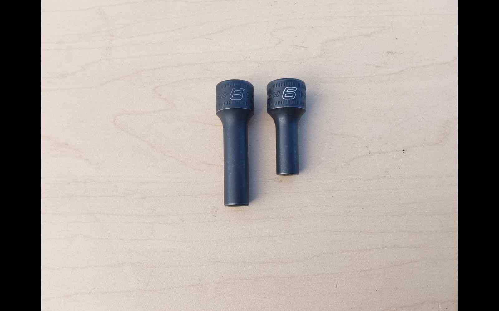 Snap-on 3/8″ Drive 6mm 6 Point Deep & Semi Deep Impact Sockets SIMFM6 & IMFMS6
