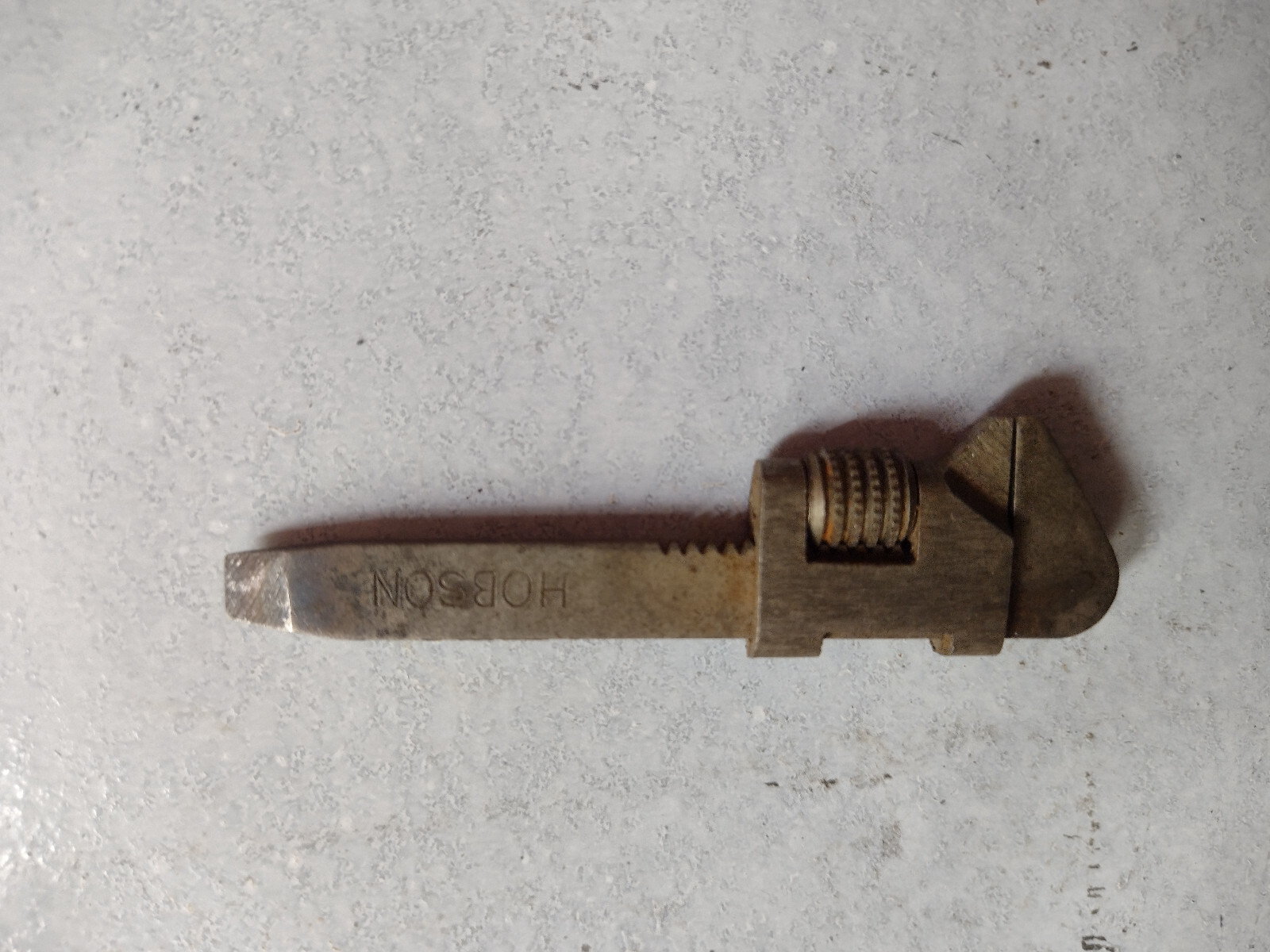 HOBSON miniature Adjustable Wrench – Approx. 68MM longWrench