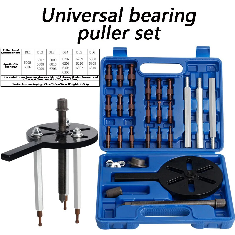 Three-jaw Rama Inner Hole Bearing Extractor Removal Tool Universal Puller