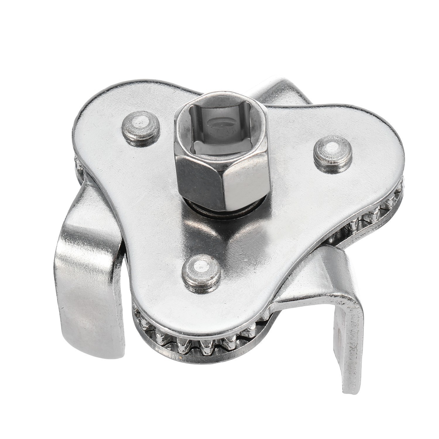 Universal 2 Way 3 Jaw Oil Filter Wrench Removal Tool Fully Adjustable Heavy Duty