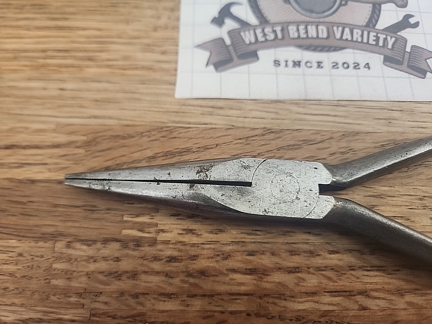 Vintage Snap-On 96 USA Needle Nose Pliers Long Nose, Snapon