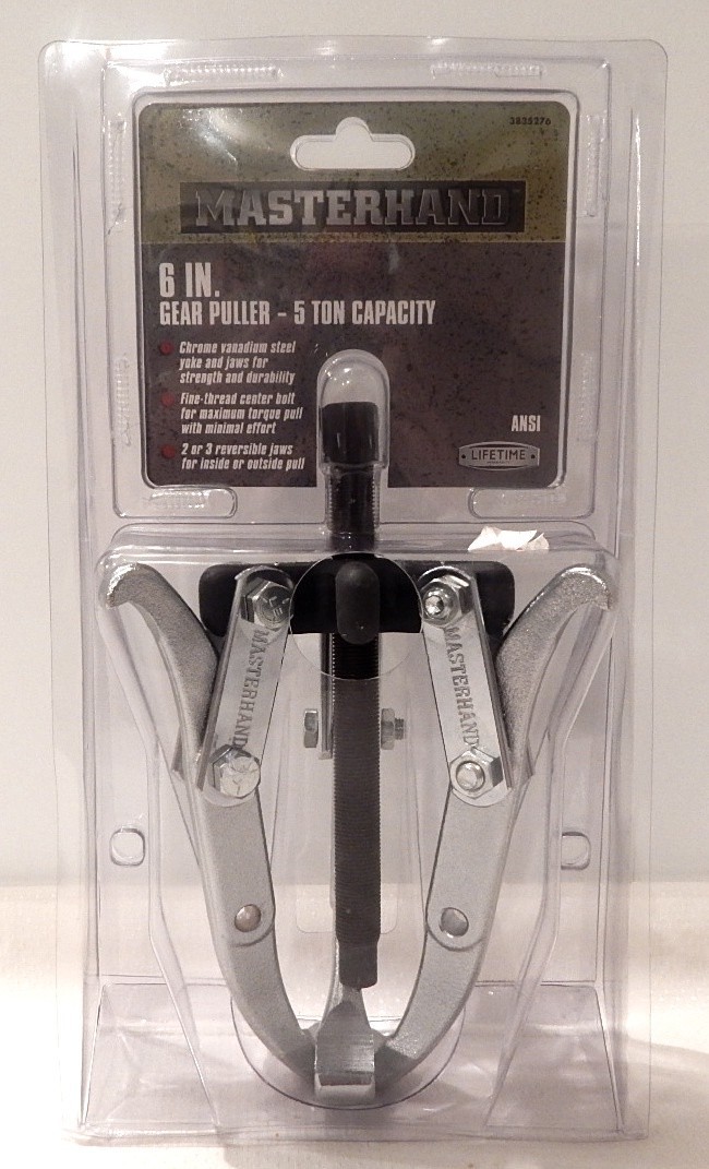 6-in. Gear Puller, 3-Arm – NEW