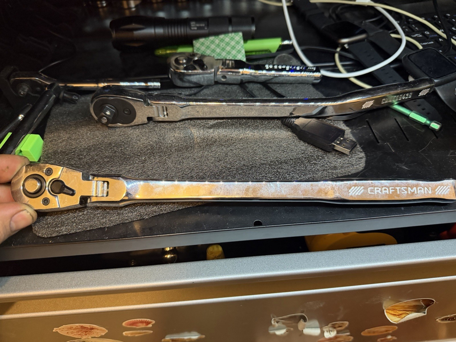 Craftsman 1/2 and 3/8 Made In USA brand New Ratchets