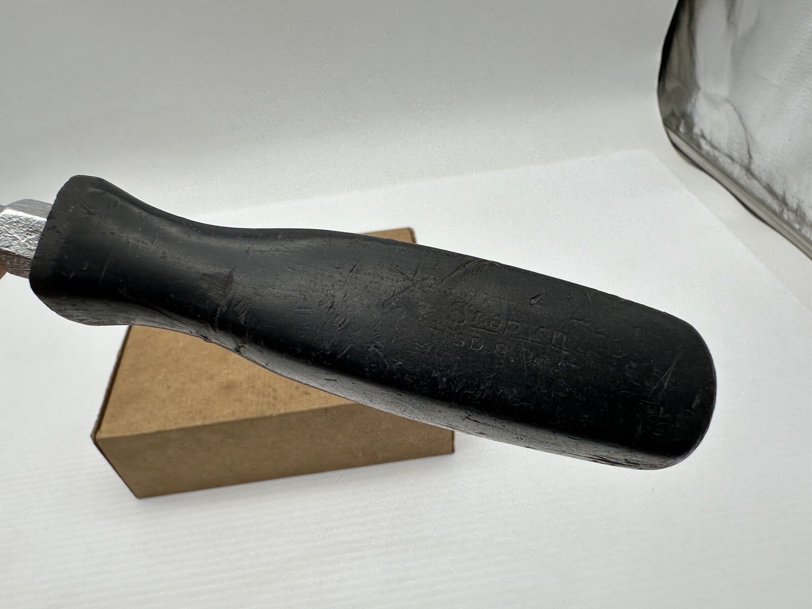 SNAP ON SSD8 FLAT TIP STRAGHT BLADE BLACK HANDLE SCREWDRIVER UNDERLINE SSD 12.5”