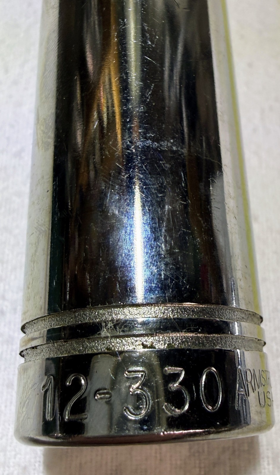 Armstrong Armaloy 1/2″ Drive 12 Point Deep SAE Socket Lot / Made in the USA
