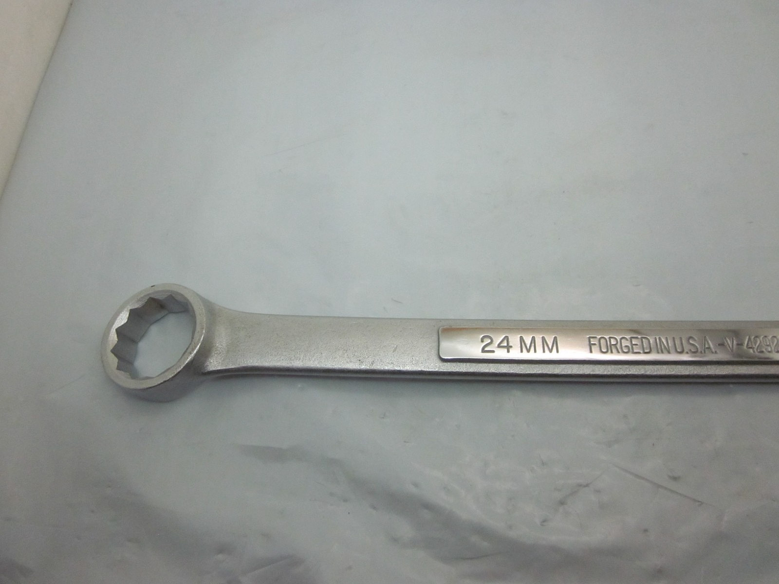 NOS Craftsman 42923 Combination Wrench 24mm V Series 12pt USA