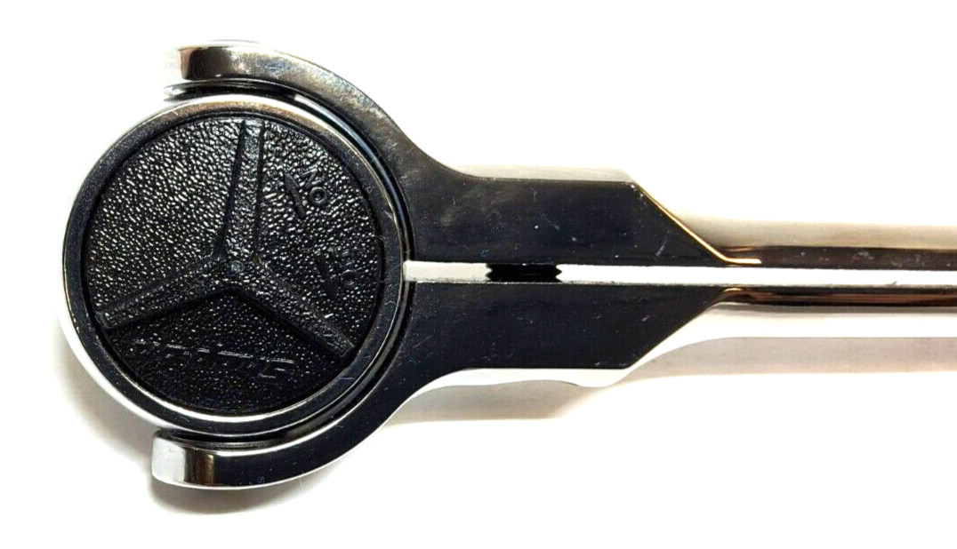 New Snap-on™ 3/8″ drive 13″ long Hard Grip Round SWIVEL Head Ratchet FHNFD100PB