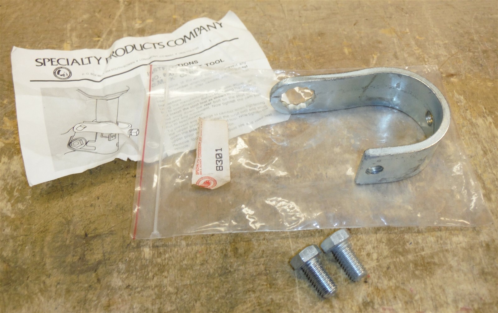 Specialty Products Co. 8301 Strut Tool G.M. «X» Cars New/Old Stock FREE SHIP d79