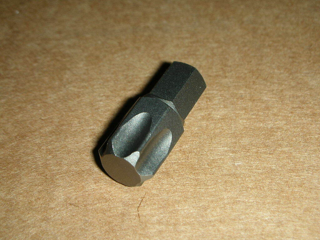 MIBRO Industrial 429780, T55 T-55 Torx Insert Bit 5/16″ Shank 1″ Long Choose Qty