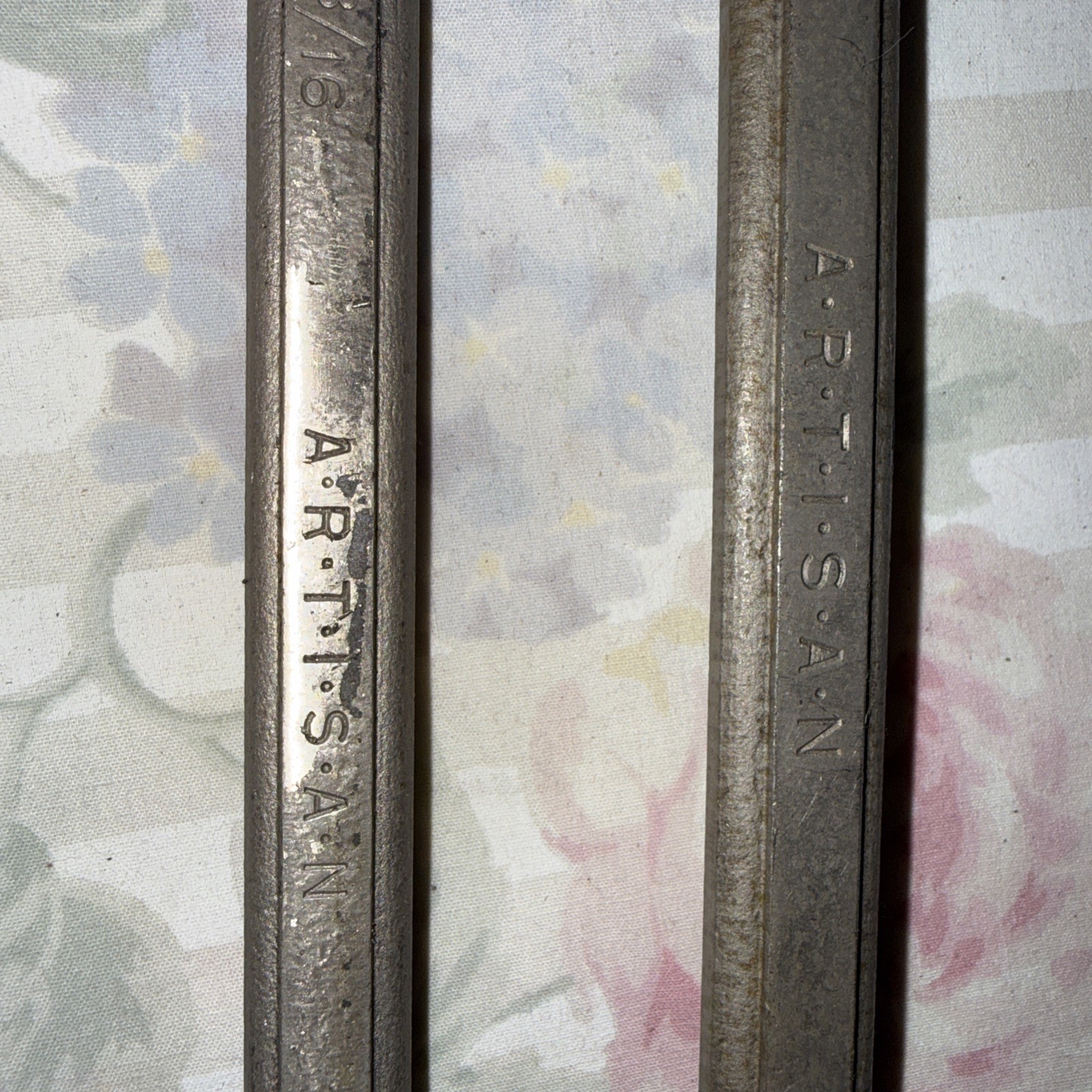 Vintage Artisan Box End Wrench’s #5&6. 15/16-1” And 13/16-7/8.