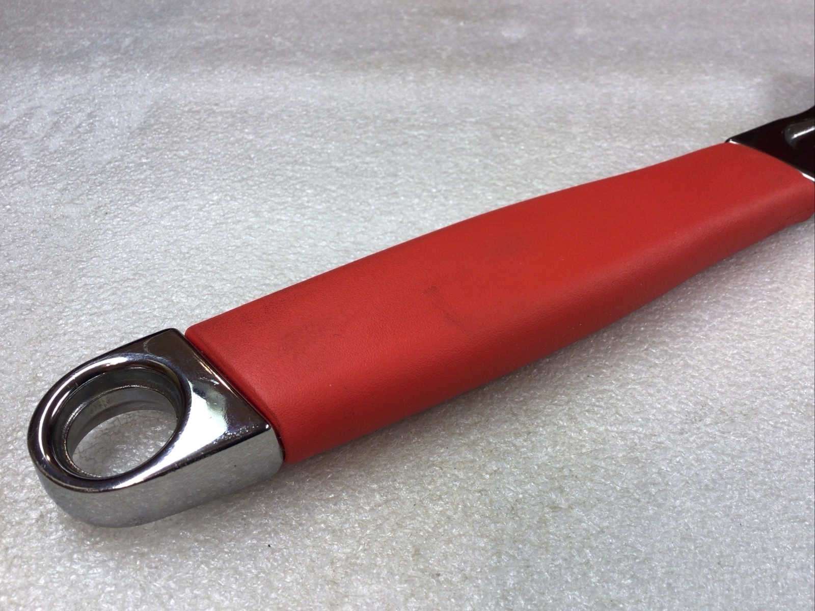 Snap On FADH12C – Flank Drive+ Adj. Wrench, 12” or 300mm, Red Soft Grip-USA-NICE