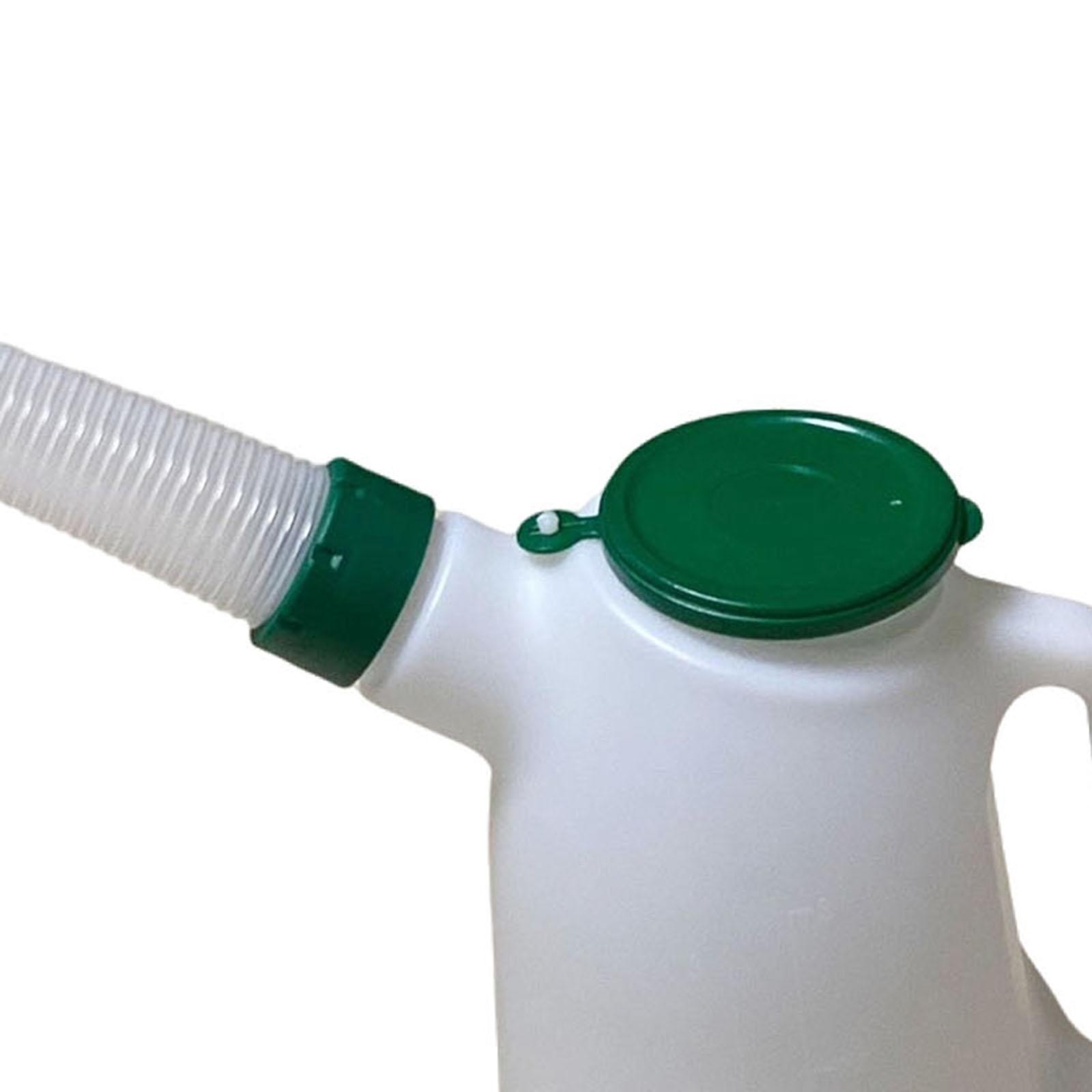 Oil Jug Scale Pouring Flexible Spout with Cap with with Leakproof Ergonomical