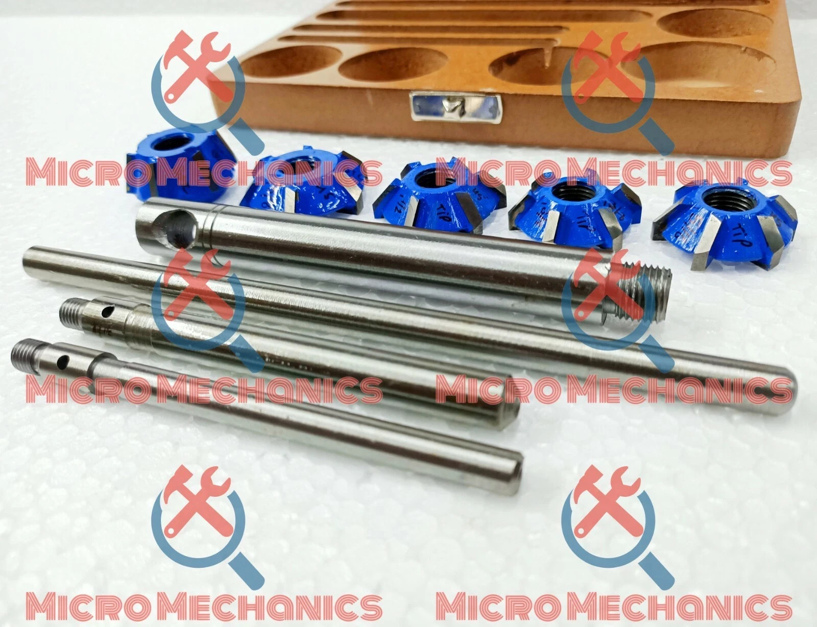 5Carbide Tipped Valve Seat Face Cutter Set Of 5 Pcs Kit Piece Cutters