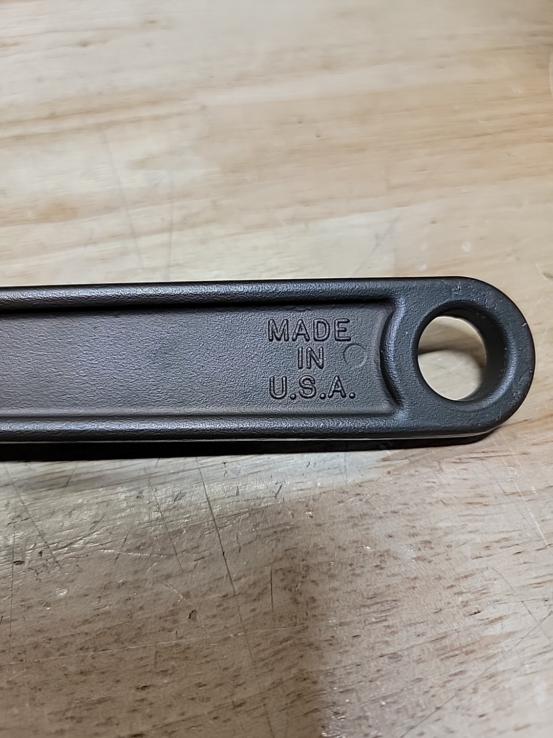 Berylco USA 12″ Adjustable Wrench W155 Beryllium Copper Non Magnetic / Sparking