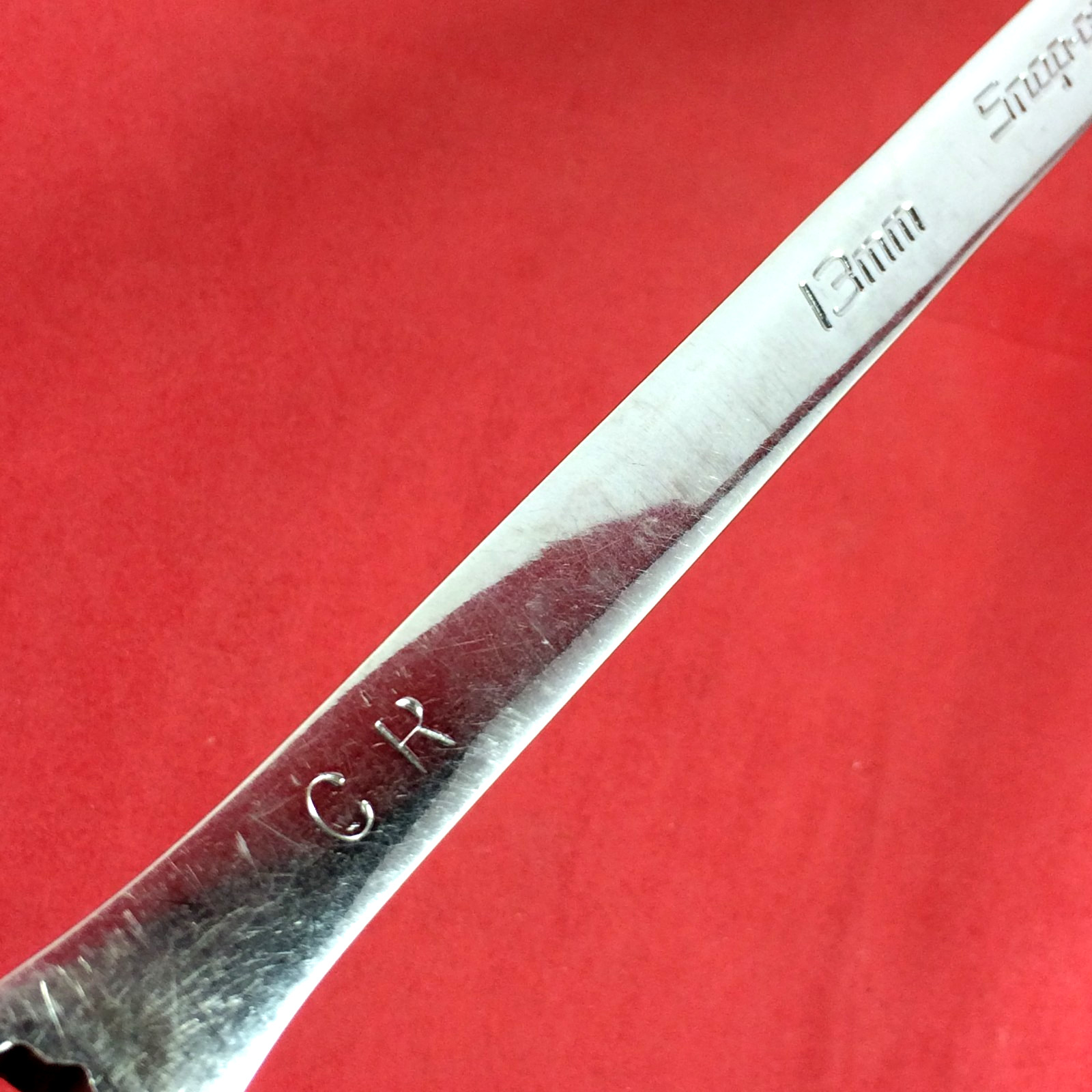 Snap-on 13mm x 14mm XDHFM1314 High Performance 0° Offset Box Wrench Marked