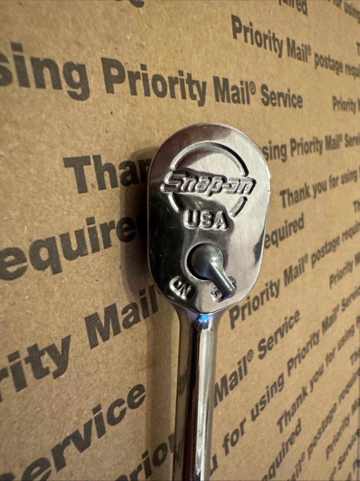 Snap-on 1/4″ Drive Chrome Ratchet TL72 Dual 80™ Tech 6 1/2″ Long