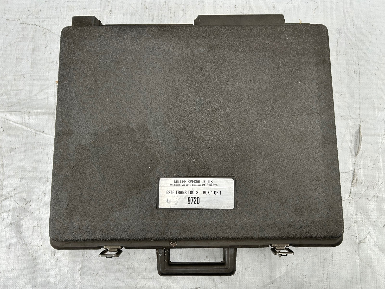 Miller Mopar Tools 9720 62TE Transmission Tools Complete