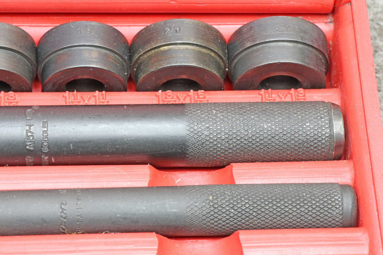 Snap on A157C Standard Bushing Driver Set