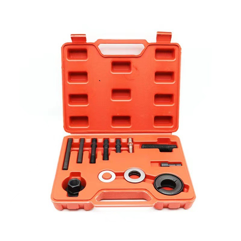 13Pcs Power Steering Pump Pulley Puller Remover & Alternator Installer Tool Kit