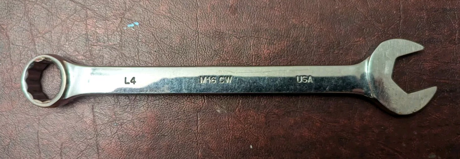 Mac Tools 16mm Metric Combination Wrench 12 Point M16CW Made In USA