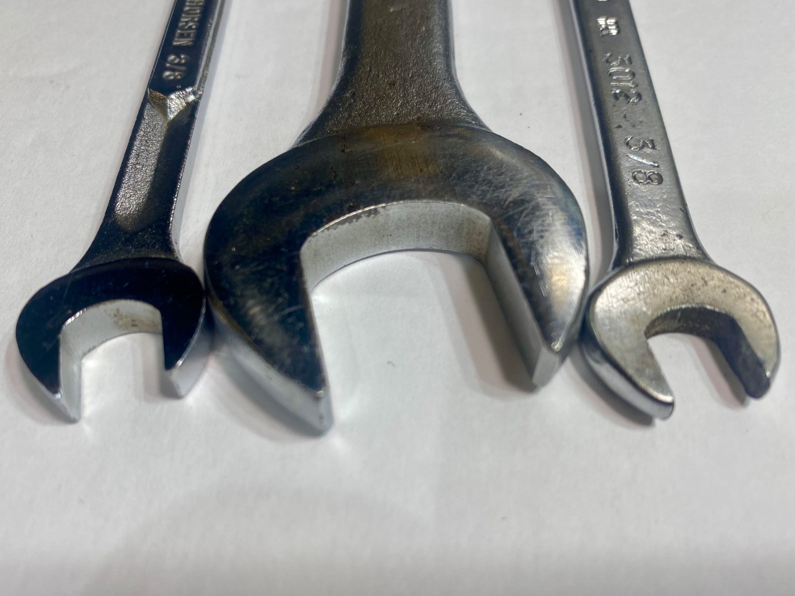 Vintage 3 pc. Thorsen/Action Open-End Wrench Lot, ca. 1962-1991, Made in USA