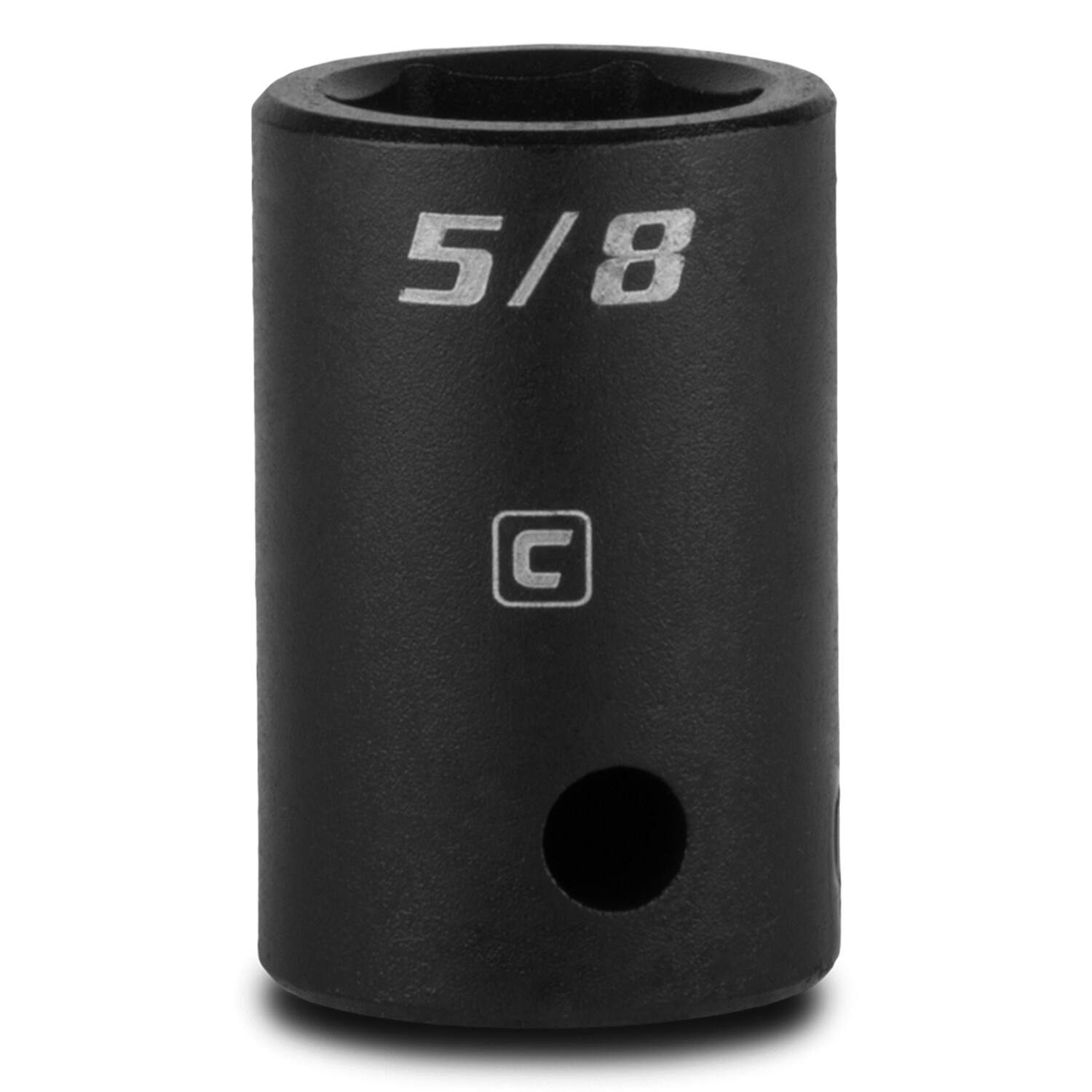Capri Tools Shallow Impact Socket, 1/2 in. Drive, 6-Point, SAE 7/16 to 1-1/4 in