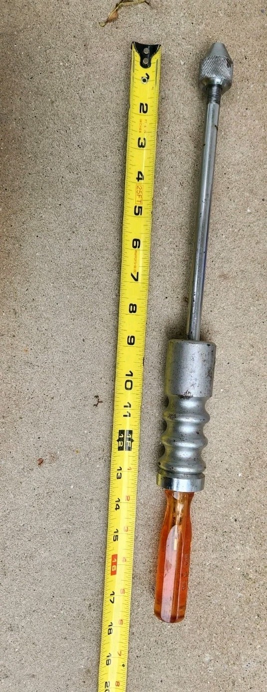 VINTAGE GOPHER GP93 AUTOMOTIVE SLIDE HAMMER DENT PULLER