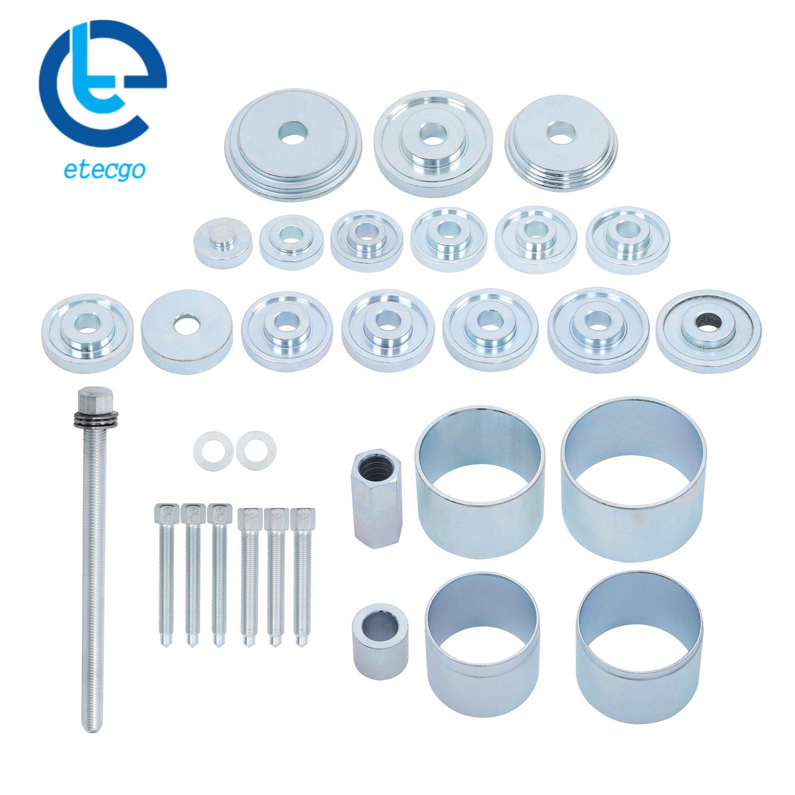 Master Set 31Pcs Front Wheel Hub Drive Bearing Removal Install Adapter Tool Kits