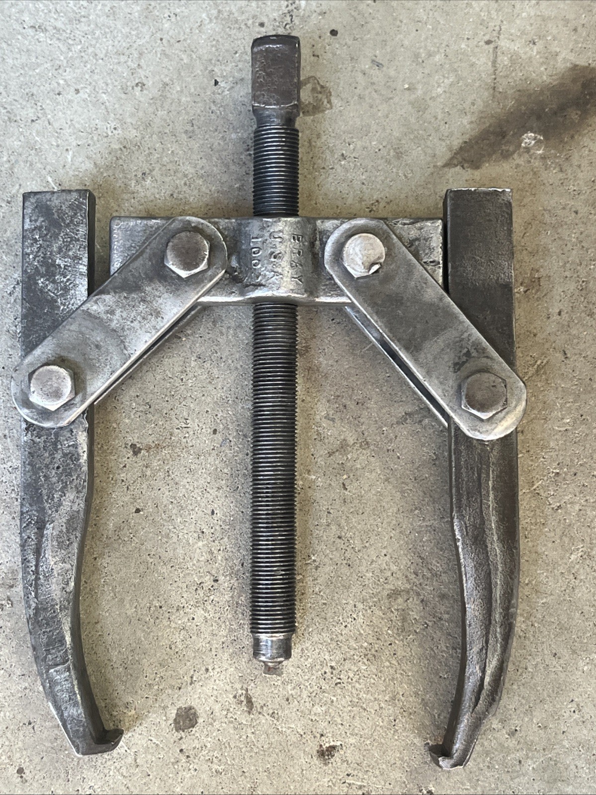 🔥 Vintage Bray 6″ gear puller 6 ton made in USA #1002 Heavy Duty Armstrong