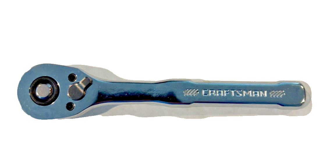 CRAFTSMAN 1/4-in Drive 72-Tooth Quick-Release Ratchet CMMT86721 Low-Profile NEW