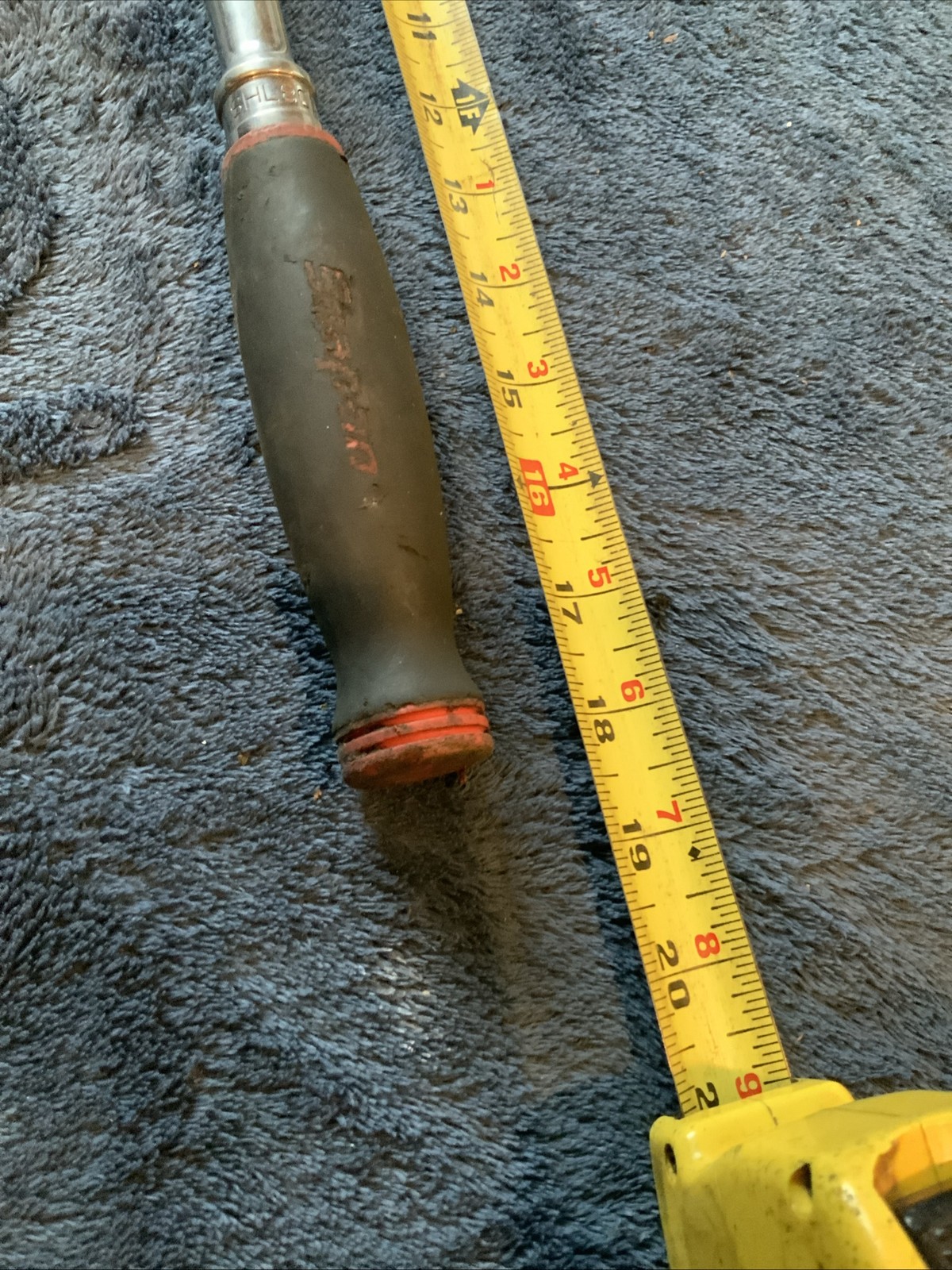 Snap On Shl80a, 1/2” Drive Ratchet, Soft Grip, Used, See Pics….