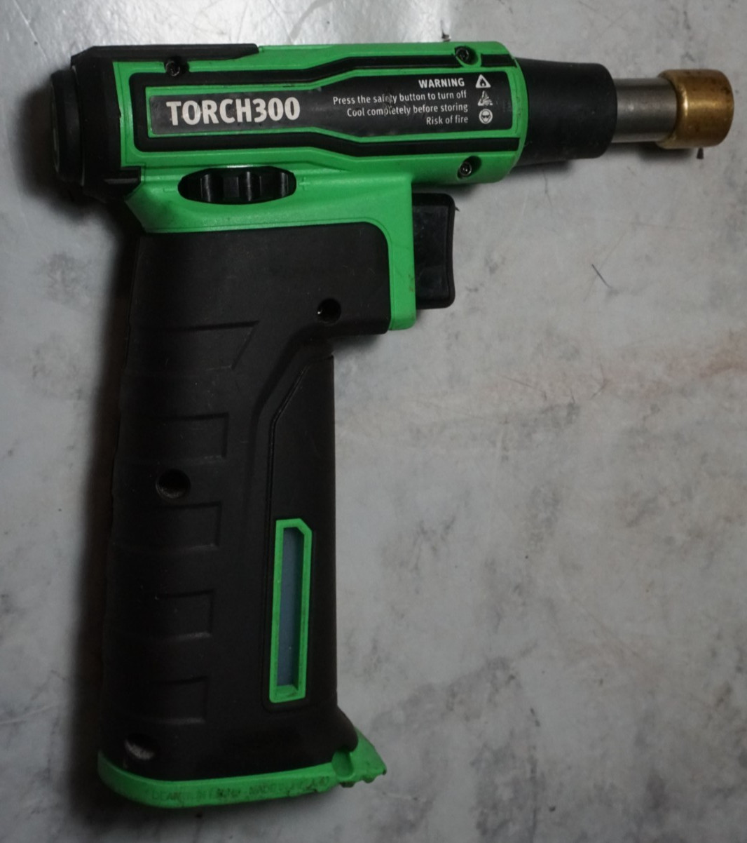 (RI4) Snap-on Tools GREEN 50-220 Watts Butane Gas Torch TORCH300G