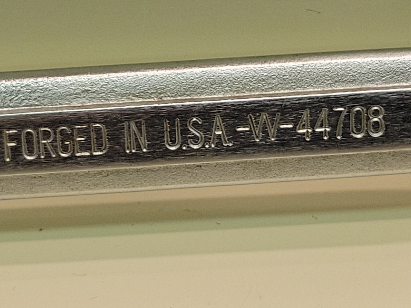 Craftsman 44708 Series VV 1-1/4″ Combination Wrench New Old Stock USA