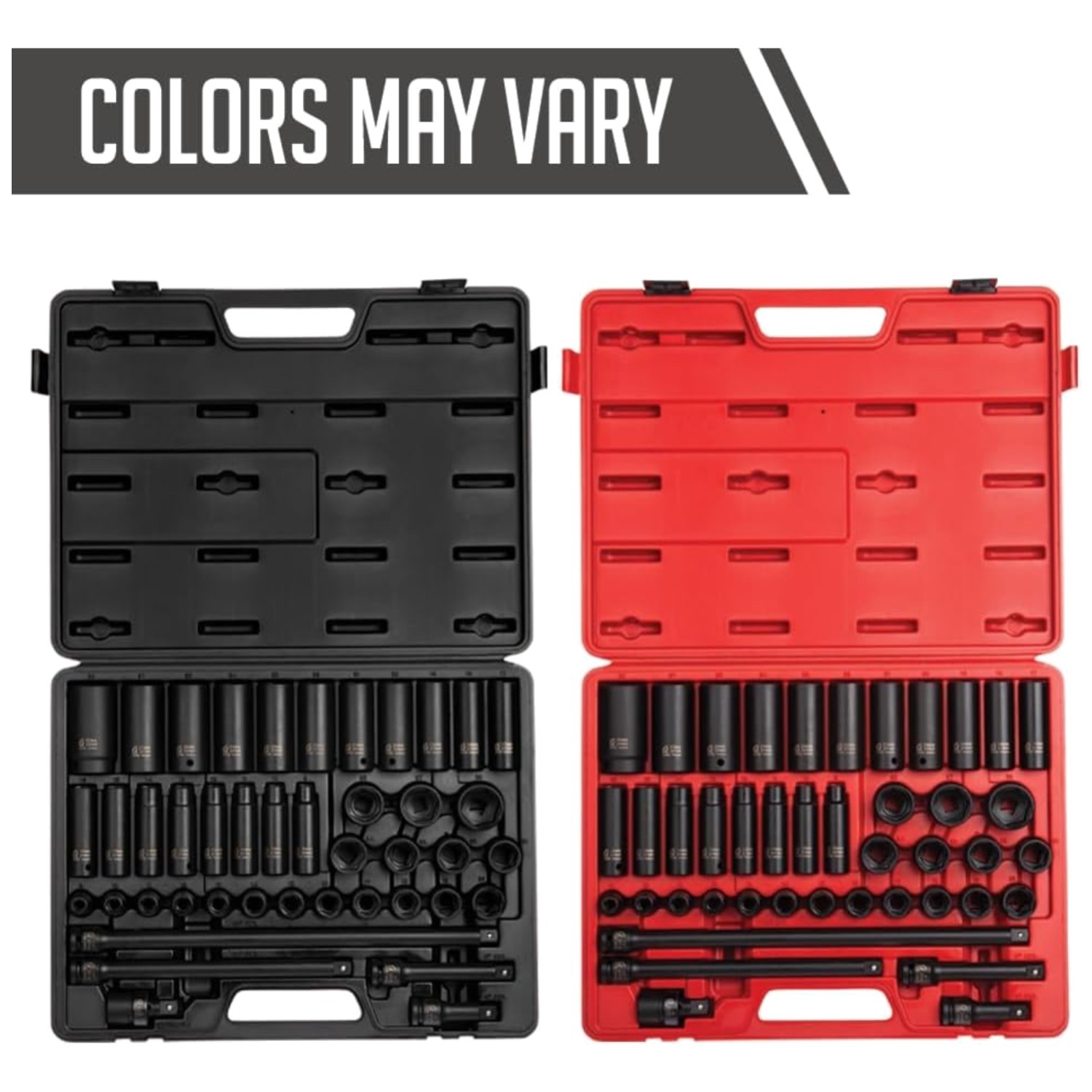 Heavy Duty Cr-Mo Alloy Steel Impact Socket Set