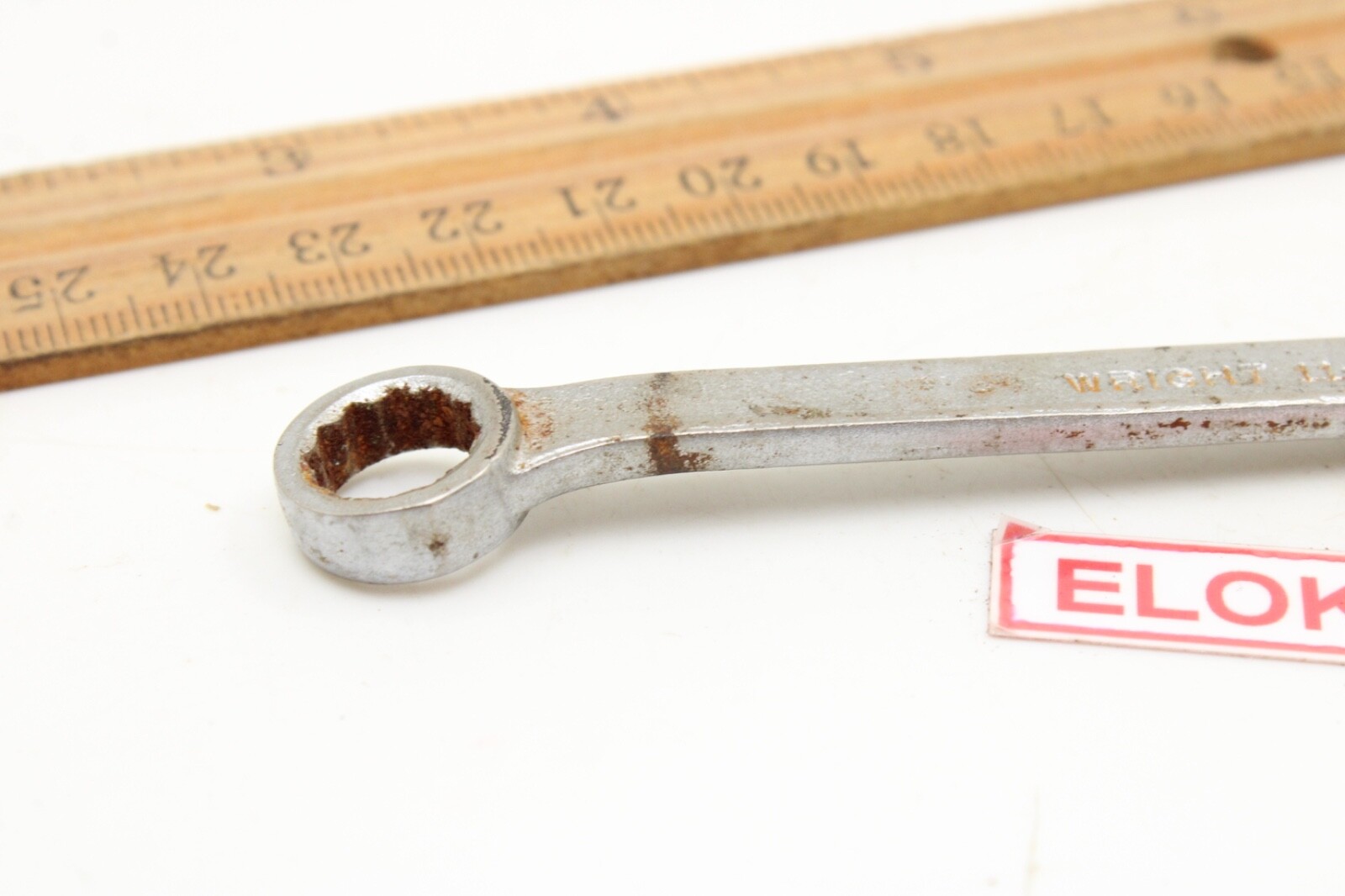 Wright Tools P10mm 11-10MM 12 Point Metric Satin Chrome Combination Wrench USA