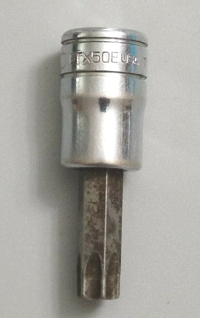 SNAP-ON FTX50E, 3/8″ SOCKET DRIVEN, T50 TORX BIT.