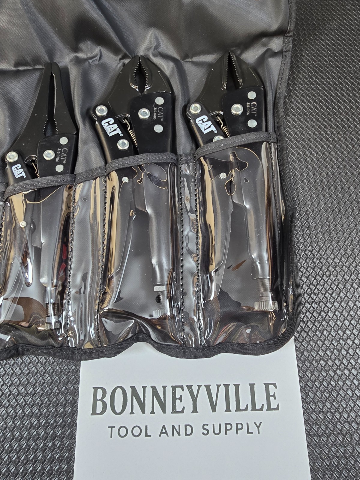Cat Tools Caterpillar 5pc Locking Plier Set By Snap On Corp Spain 316-0707