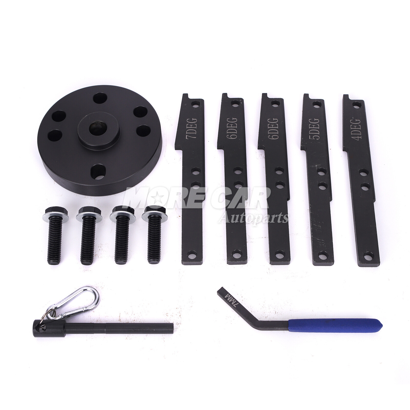 Camshaft Timing Tool Kit For Cummins IS 15 Engine 4/5/ 6/7 Degree Wedge 7MM