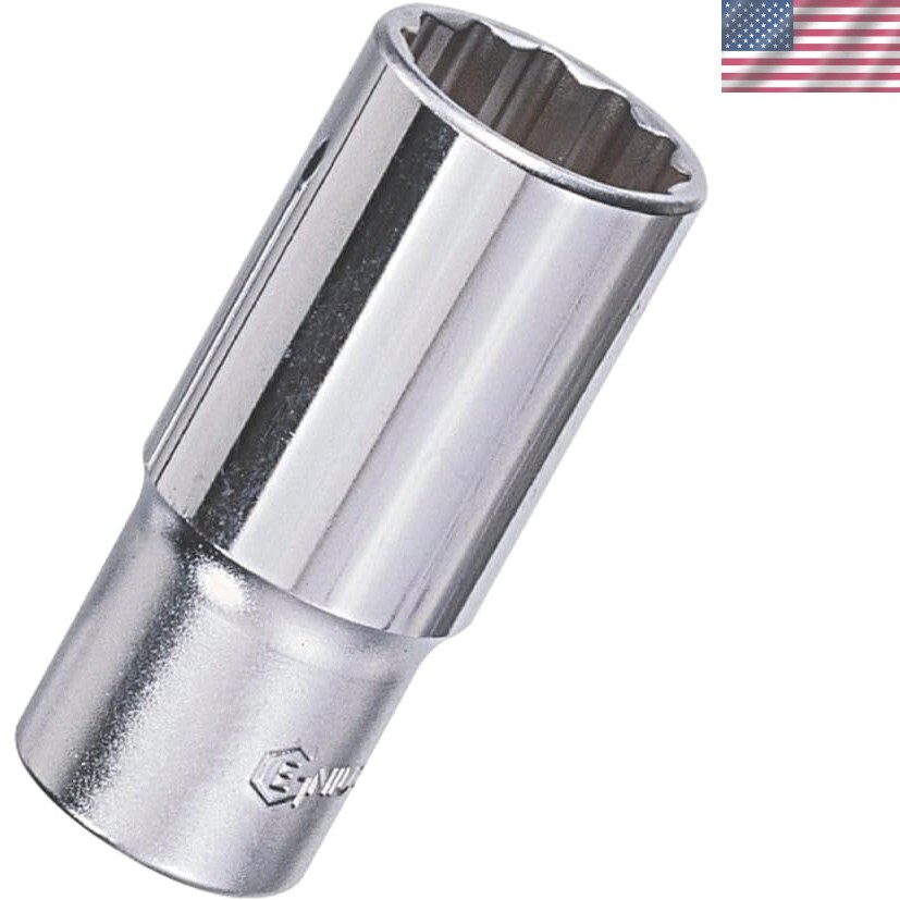 Durable 1-Count Pack 10mm Deep Hand Socket – Tough Finish for Professionals
