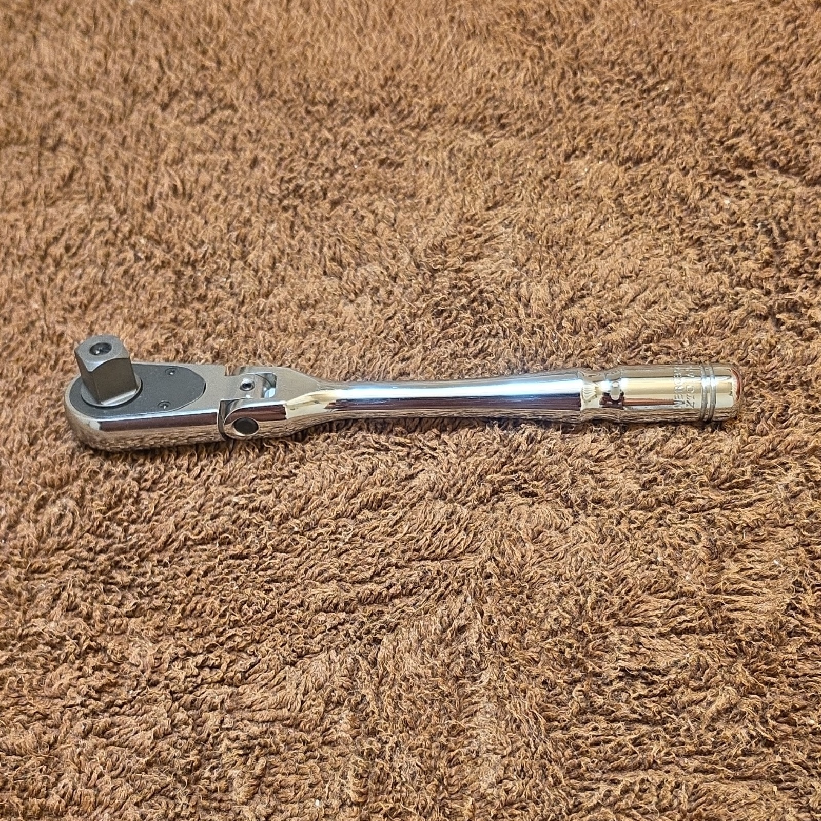KTC Nepros NBRC 390 F Compact Flex Ratchet Handle 3/8 Inch Drive