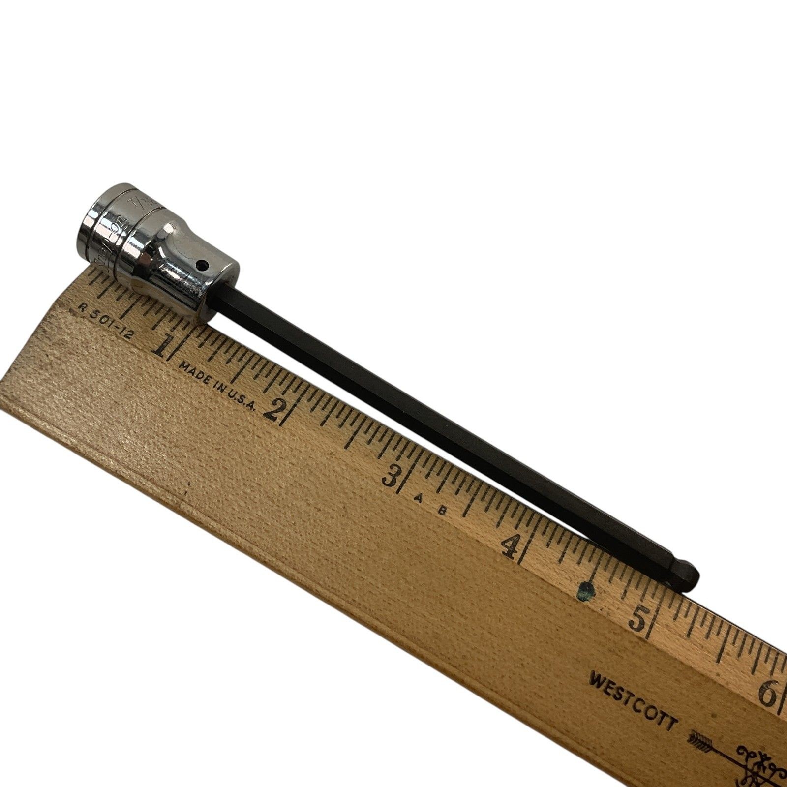 Snap-On Long Ball Hex Socket Driver FABL7 3/8″ Drive 7/32″ USA As Pictured Pro