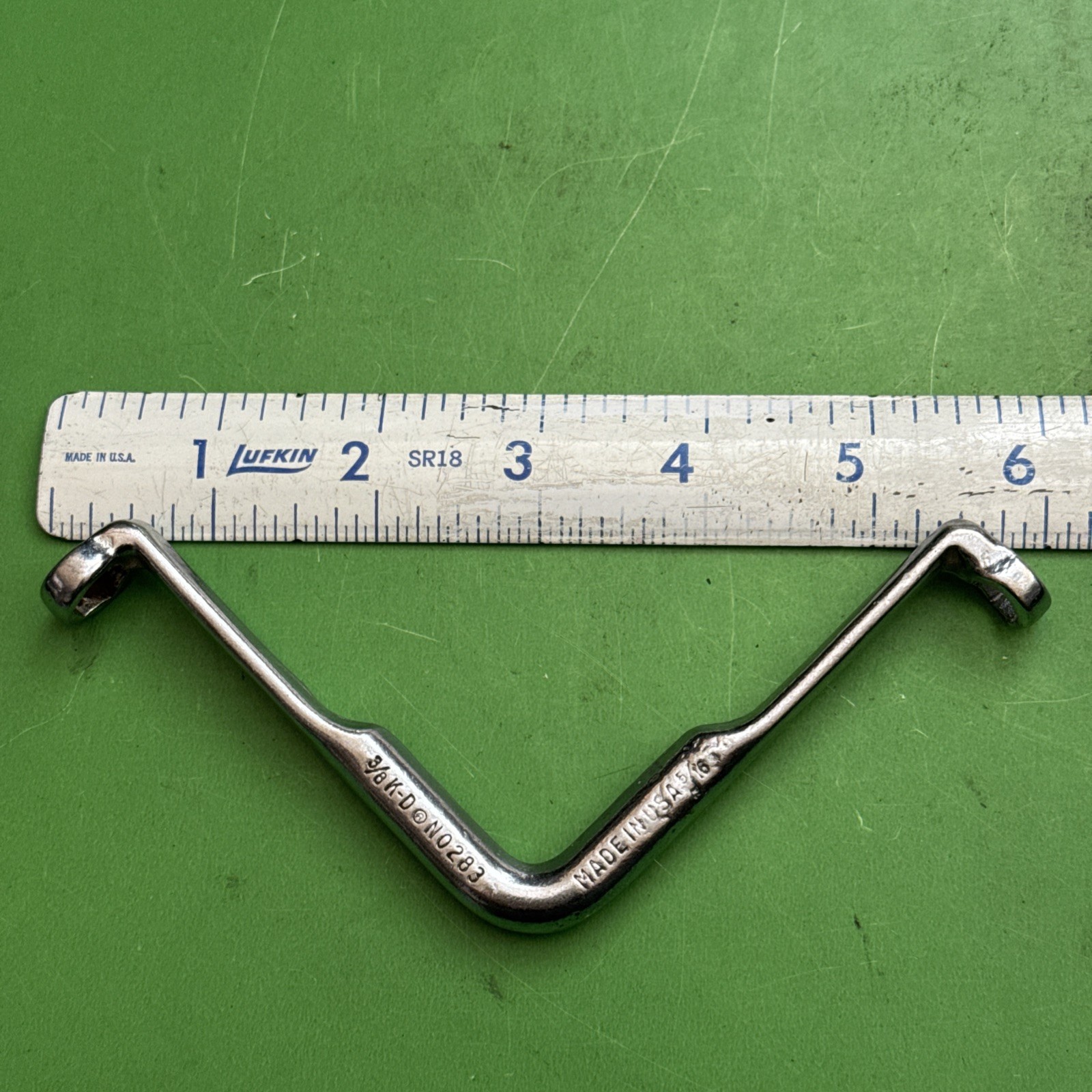 K-D Tools USA SAE Sz 3/8″ x 5/16” Specialty 6 Point Brake Bleeder Wrench MPN 283
