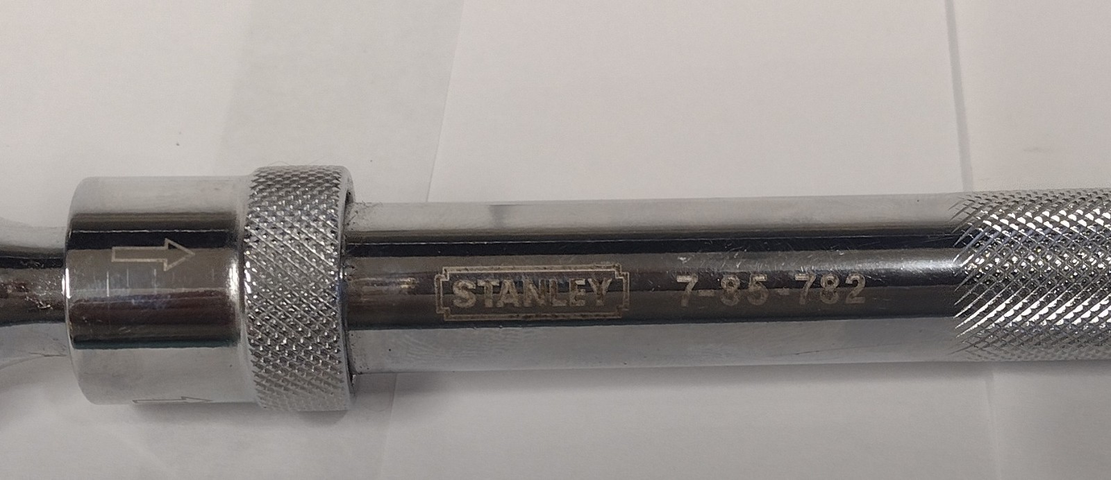 Stanley 3/8-inch drive extendable locking flex-head ratchet, 7-85-782