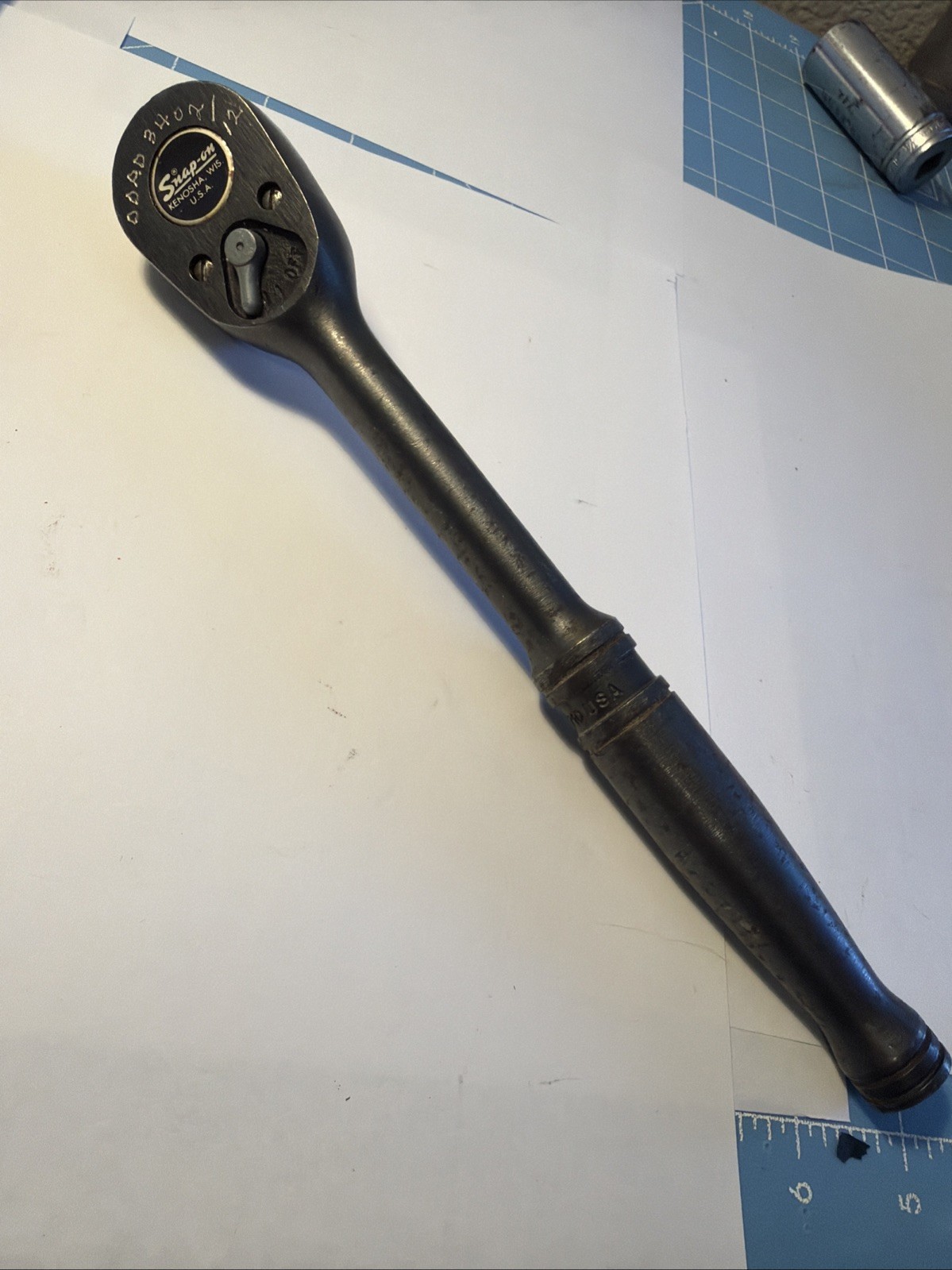 Snap-On Tools USA GS710 1/2” Drive Industrial Black Finish Ratchet