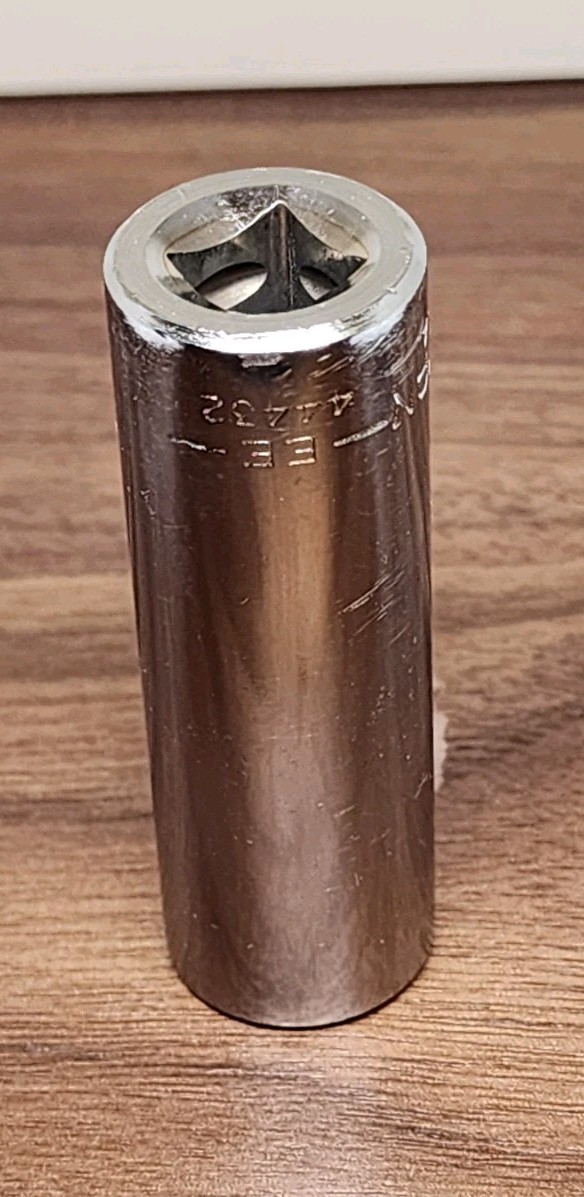Craftsman USA 15mm Deep Well Socket 6 Point 3/8 Drive EE 44432