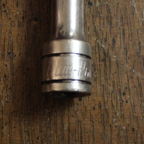 Blue Point Tools 6″ Long Chrome Knurled Extension 3/8″ Drive BLPEXTK386